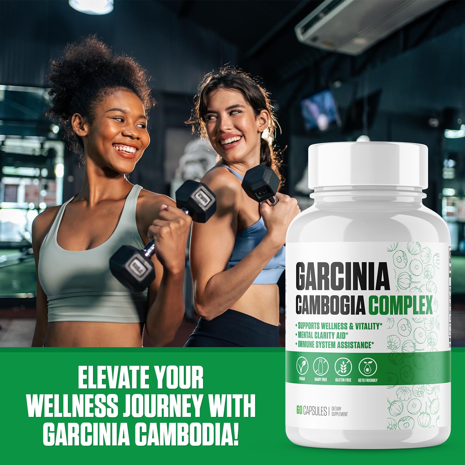 Garcinia Cambogia Extra Strength | 1 New Garcinia Cambogia Supplement Plus Potassium - Maple Wellness Supplements