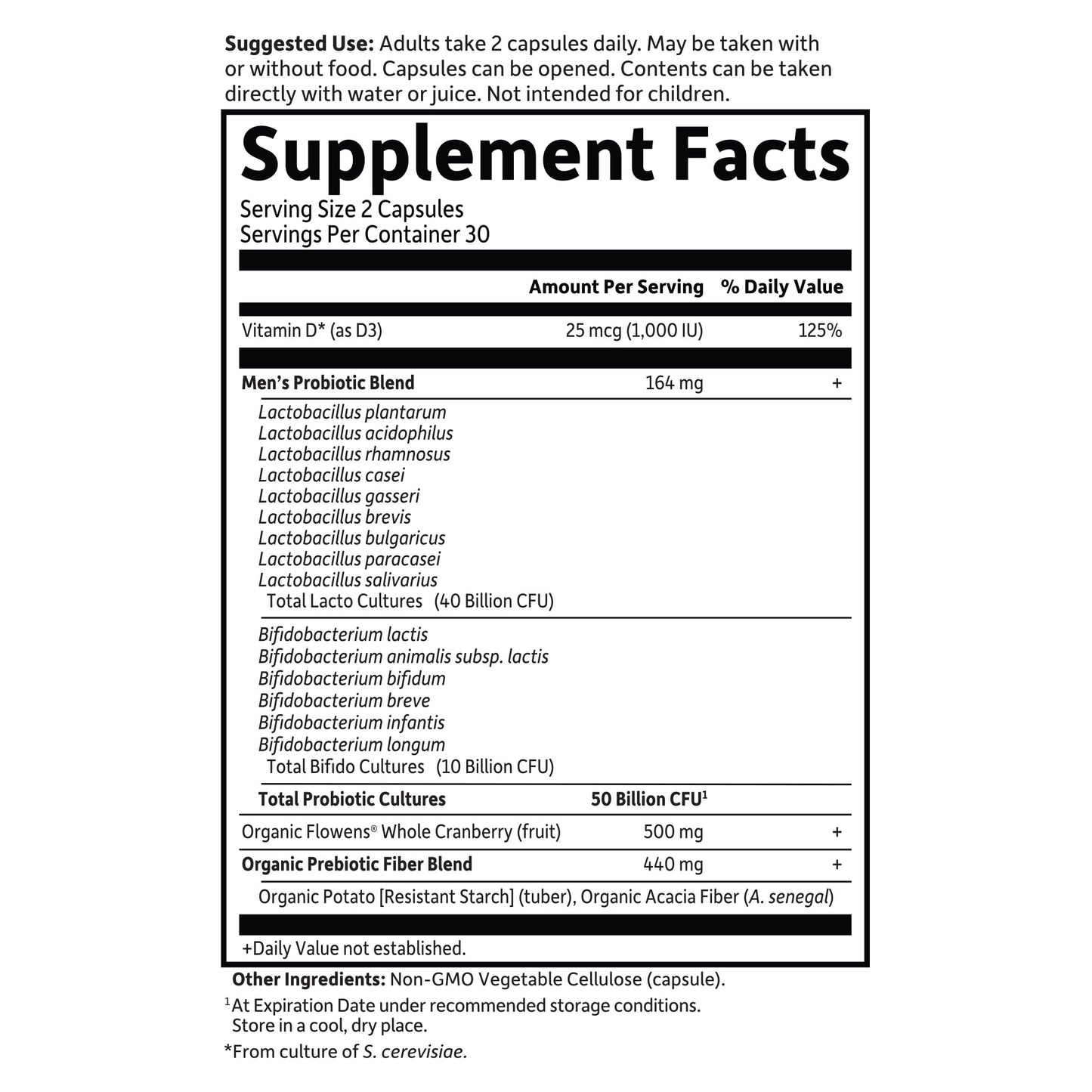 Garden of Life Dr. Formulated Probiotics Prostate+ - Acidophilus and Probiotic Supports Healthy Prostate and Digestive Balance - Shelf Stable - Maple Wellness Supplements