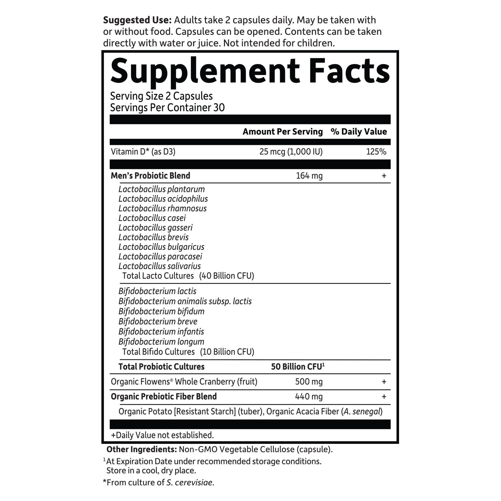 Garden of Life Dr. Formulated Probiotics Prostate+ - Acidophilus and Probiotic Supports Healthy Prostate and Digestive Balance - Shelf Stable - Maple Wellness Supplements
