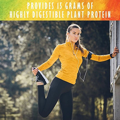 Garden of Life Organic Plant Protein Smooth Coffee Powder, 10 Servings - Vegan - Maple Wellness Supplements