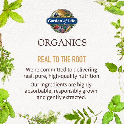 Garden of Life Organics Extra Strength Turmeric Inflammatory Response 120 Tablets-100Mg Curcumin (95% Curcuminoids) Black Pepper, Probiotics, Organic Non-GMO Vegan Gluten Free Herbal Supplement - Maple Wellness Supplements