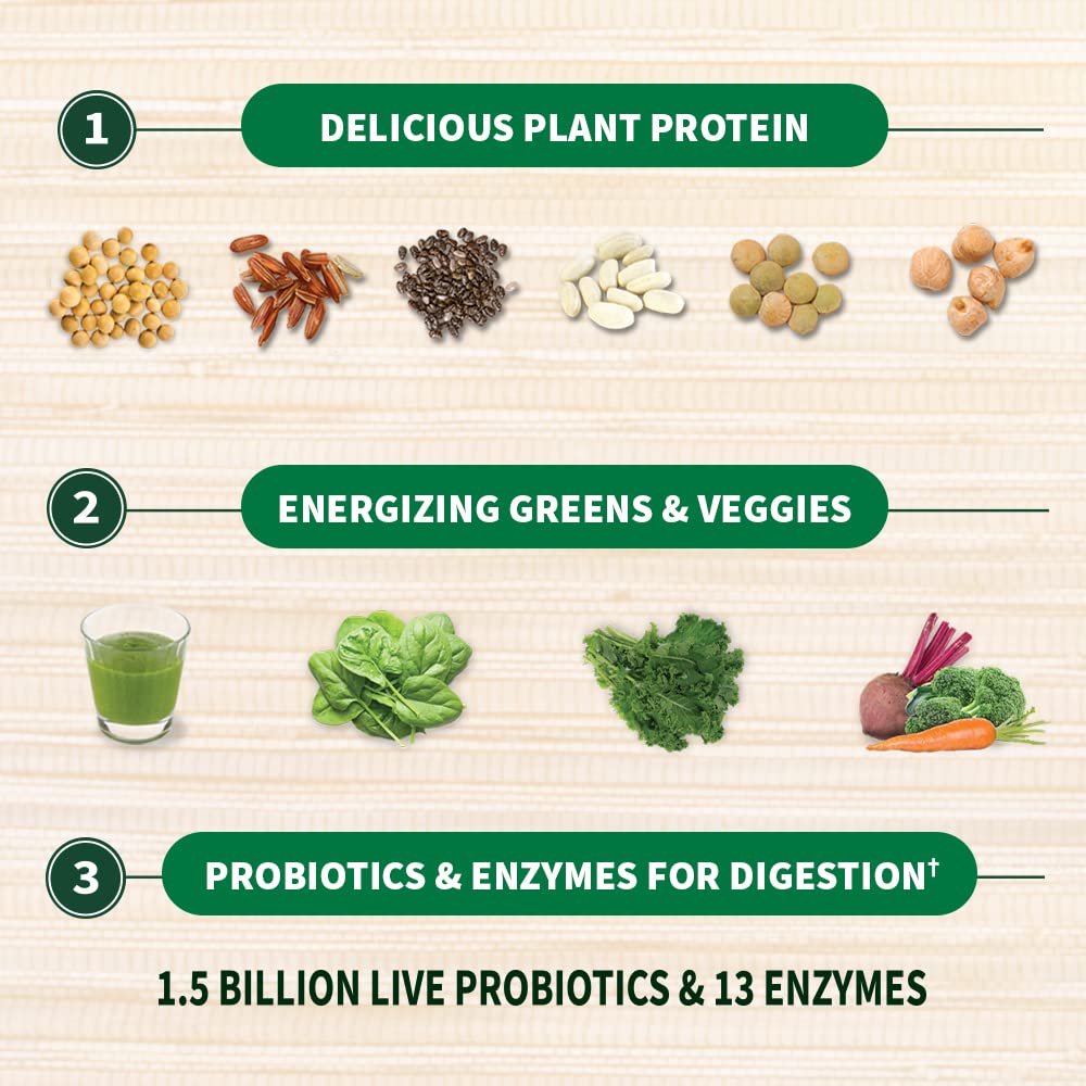 Garden Of Life, Powder Protein Greens Chocolate Organic, 22 Ounce - Maple Wellness Supplements