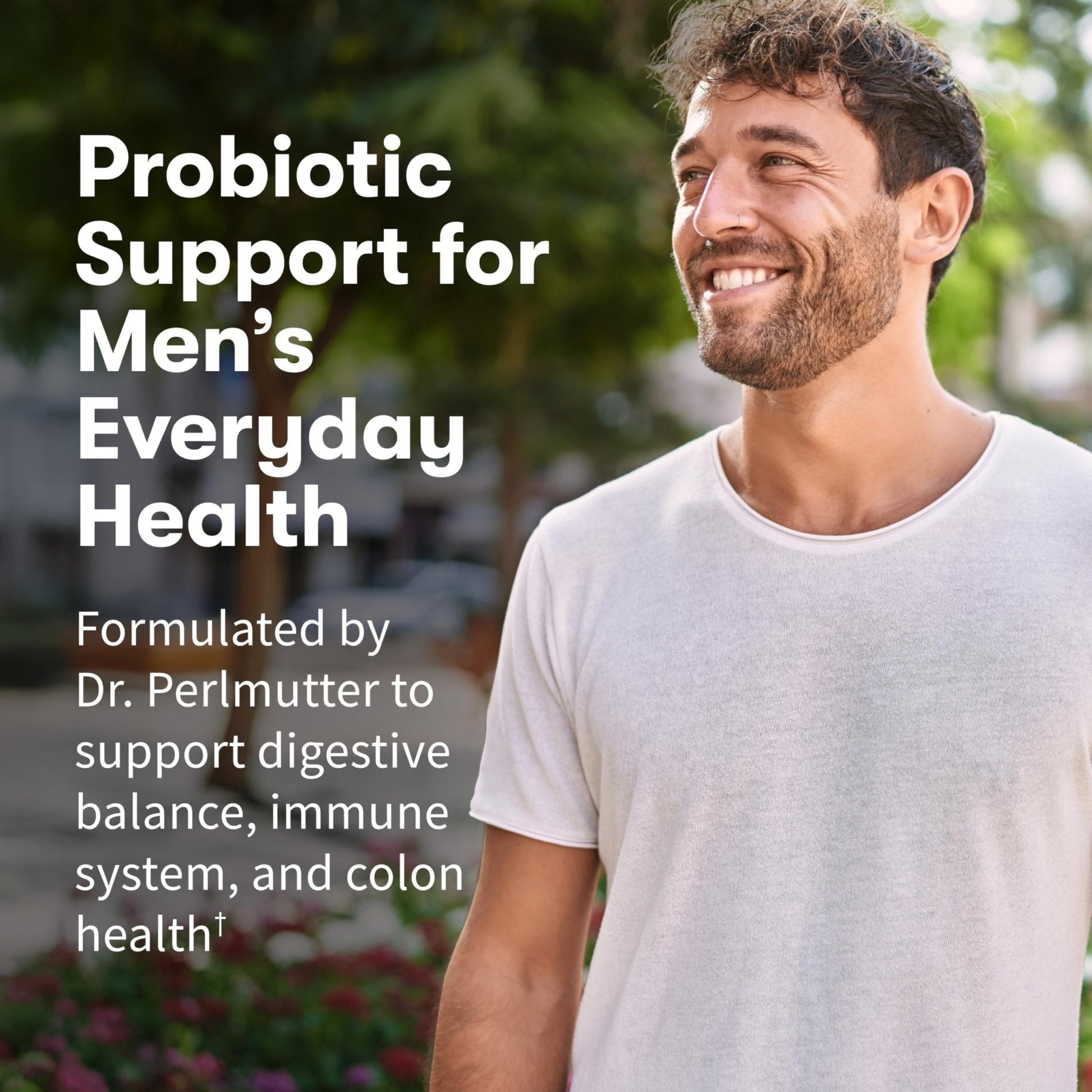 Garden of Life Probiotics for Men, Dr Formulated 50 Billion CFU 15 Probiotics for Digestive Health + Organic Prebiotic Fiber, Colon & Immune Support - Maple Wellness Supplements
