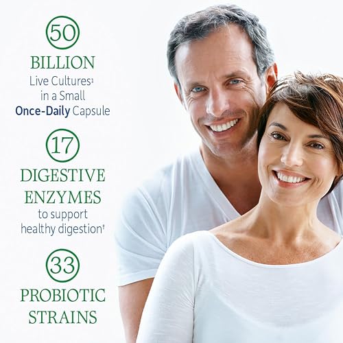 Garden of Life Probiotics for Women and Men - Raw Probiotics Colon Care 50 Billion - Maple Wellness Supplements