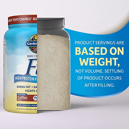 Garden of Life Raw Organic Fit Vegan Protein Powder Coffee, 28g Plant Based Protein - Maple Wellness Supplements