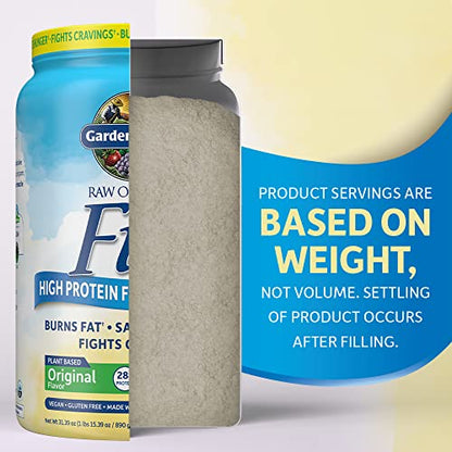 Garden of Life Raw Organic Fit Vegan Protein Powder Original, 28g Plant Based Protein - Maple Wellness Supplements