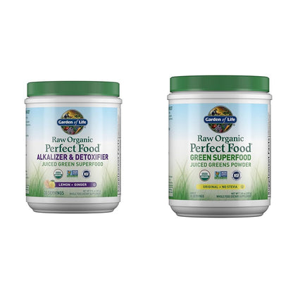Garden of Life Raw Organic Perfect Food Alkalizer & Detoxifier Juiced Greens Superfood - Maple Wellness Supplements