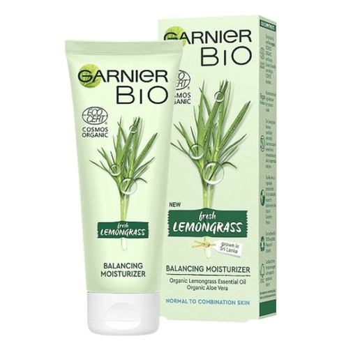 Garnier BIO Lemongrass Balancing Moisturizer for Face 50 Ml Hydrates the Skin - Maple Wellness Supplements