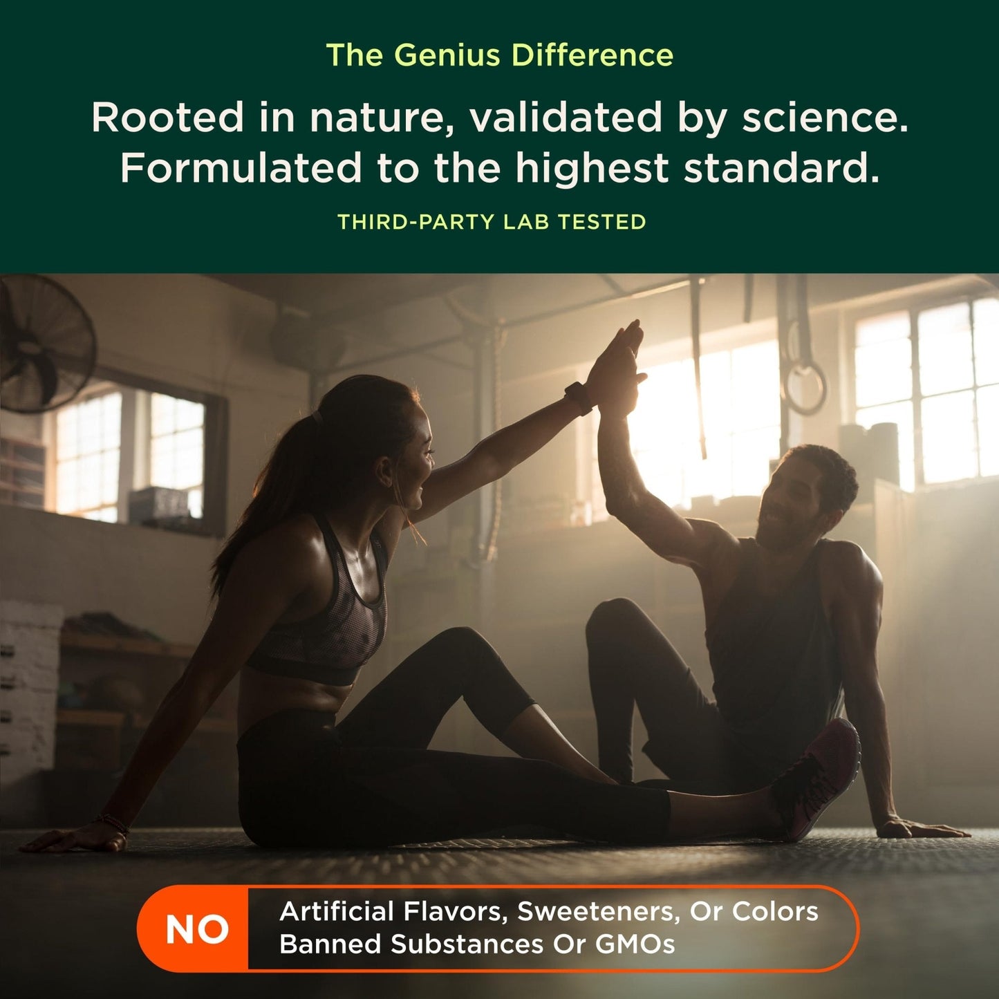 Genius Caffeine - Sustained-Release Microencapsulated Caffeine Pills for Smooth, Long-Lasting Energy & Focus - No Jitters or Crash - 100mg per Capsule - 100 Servings - Natural Performance Booster - Maple Wellness Supplements