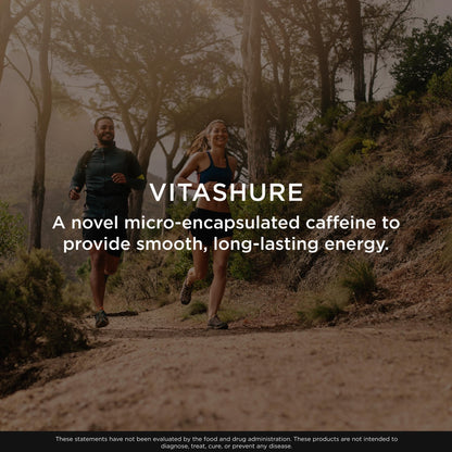 Genius Caffeine - Sustained-Release Microencapsulated Caffeine Pills for Smooth, Long-Lasting Energy & Focus - No Jitters or Crash - 100mg per Capsule - 100 Servings - Natural Performance Booster - Maple Wellness Supplements