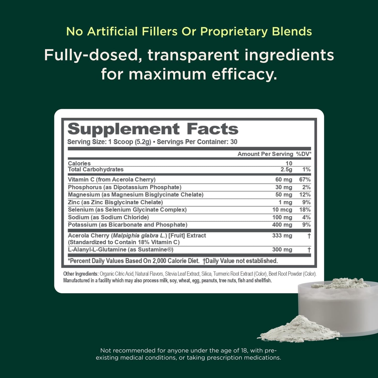 Genius Electrolytes Powder Drink Mix, Orange Fizz, 30 Servings - Natural Hydration Booster & Endurance Supplement with Potassium, Magnesium & Zinc - Sugar Free & No Artificial Sweeteners or Dyes - Maple Wellness Supplements
