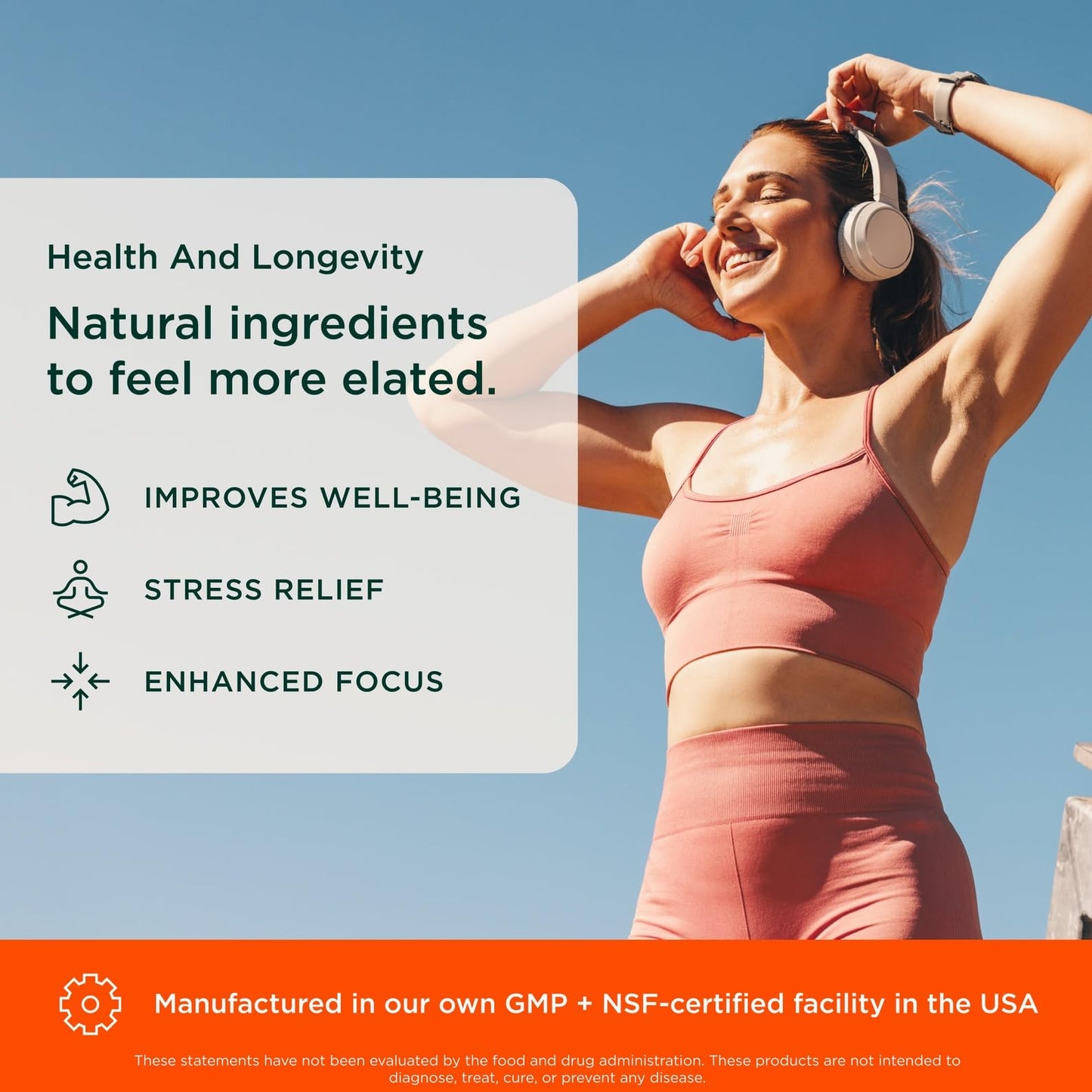 Genius Joy, Nootropic Mood Enhancer Supplement - Support Cognitive Health, Enhance Mood & Neural Function with Brain Boosting L-Theanine, Panax Ginseng & SAM-e - Organic, Non-GMO, & Gluten-Free - Maple Wellness Supplements