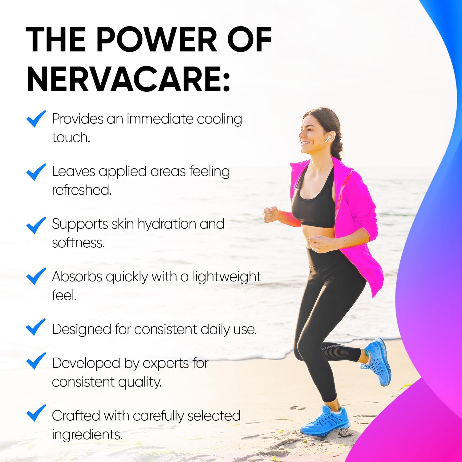 Genius Nervacare – Neuropathy Cream for Feet, Hands, Legs & Toes – Nerve Comfort Cream with Menthol, Arnica, MSM, Vitamin B6, Aloe Vera – Fast-Absorbing, Non-Greasy 2Oz - Maple Wellness Supplements