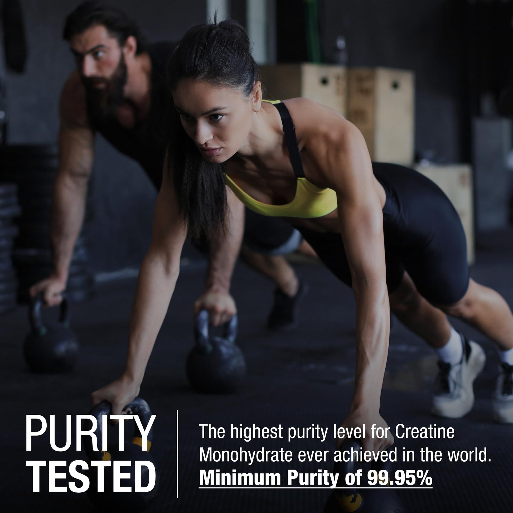 German Creatine - Micronized Creatine Monohydrate Powder, 99.99% Pure Creapure for Muscle Growth, Strength & Performance, Supports Muscle Recovery, 3rd Party Tested, Unflavored - 270g (54 Servings) - Maple Wellness Supplements