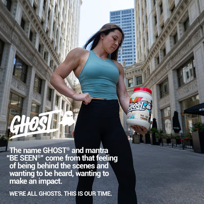 GHOST Whey Protein Powder, Peanut Butter Cereal Milk - 2LB Tub, 26G of Protein - Maple Wellness Supplements
