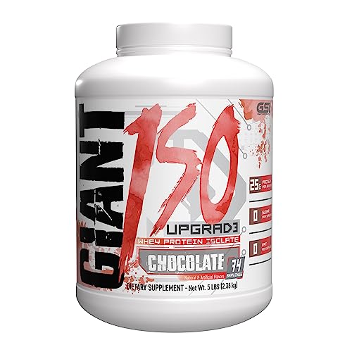 Giant Edge Series 100% Whey Protein Isolate - 25g Pure Whey Isolate - Zero Sugar - Maple Wellness Supplements