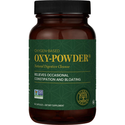 Global Healing Oxy-Powder Colon Cleanse, Constipation Relief for Women & Men, Magnesium Oxide Colon Cleanser & Detox for Weight Loss, Gut Cleanse Detox for Women and Men - Maple Wellness Supplements