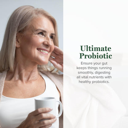 Global Healing Ultimate Probiotic Blend Supplement with Prebiotics and Probiotics for Digestive Health, Digestive Tract, & Immune System, Gut Health for Men & Women, - Maple Wellness Supplements