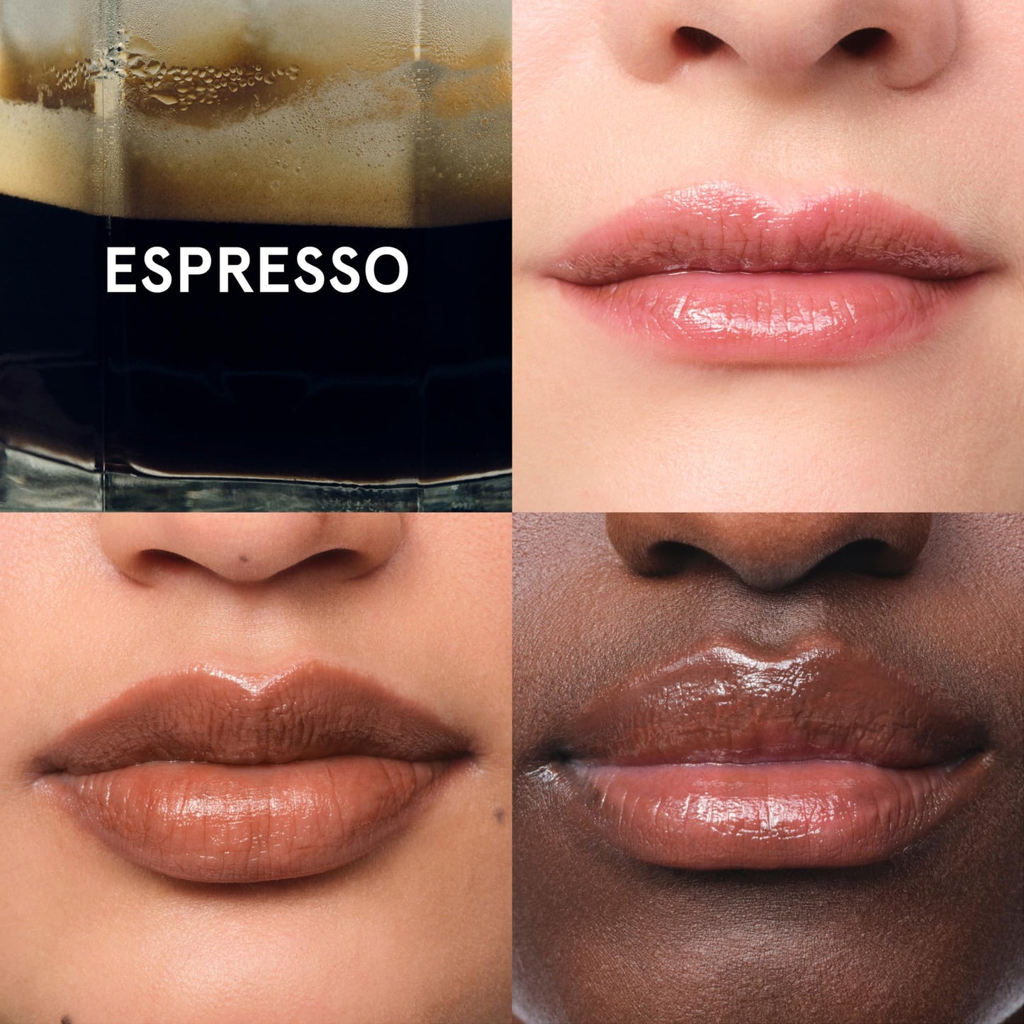 Glossier Balm Dotcom Hydrating Tinted Lip Balm - Universal Salve, Up to 12Hr Moisture for Dry Lips, Cuticles & Skin - Lanolin, Beeswax & Castor Oil - Espresso, Mocha Tint, 15ml - Maple Wellness Supplements