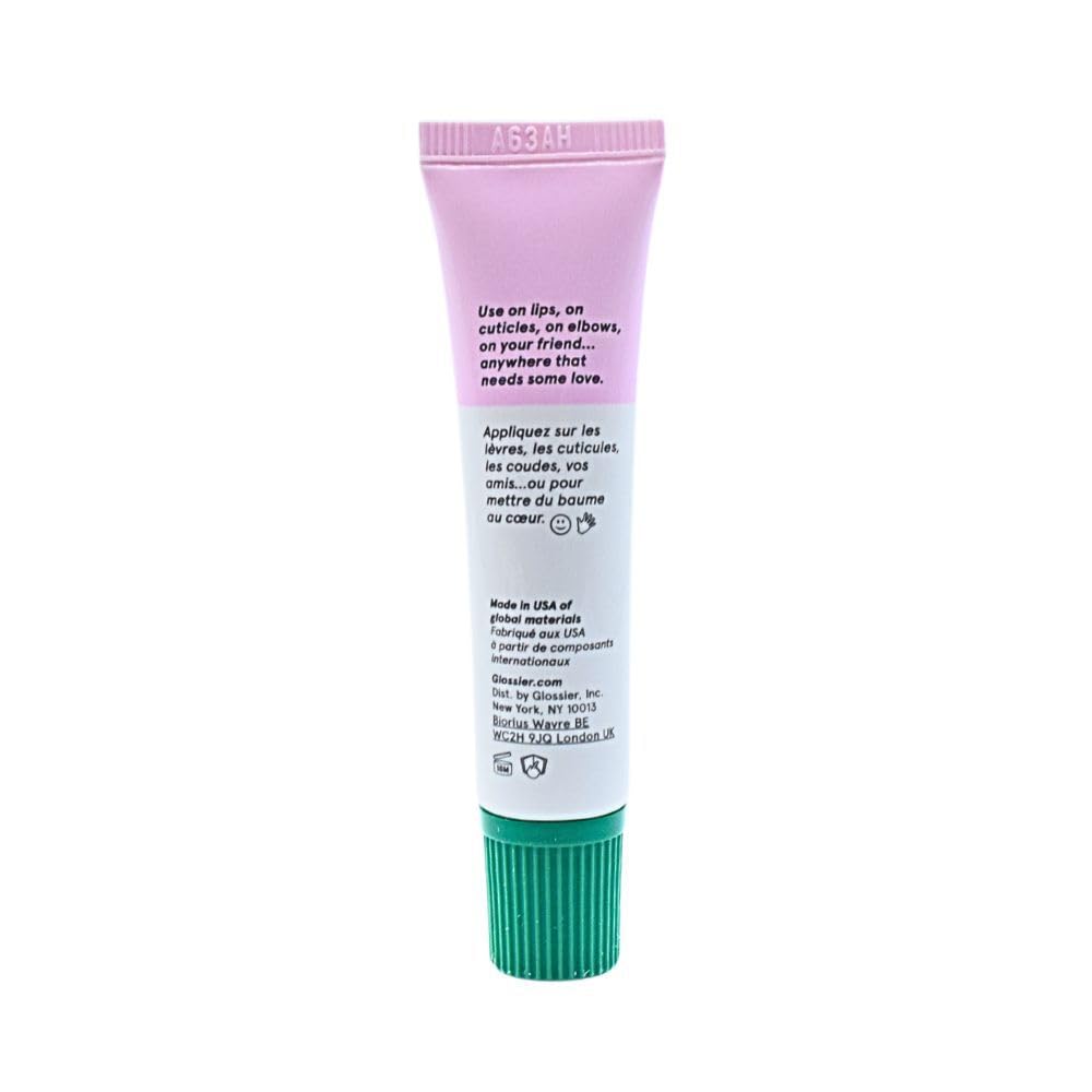 Glossier Balm Dotcom Lip Balm and Skin Salve - Rose - Sheer Pink Tint - Maple Wellness Supplements