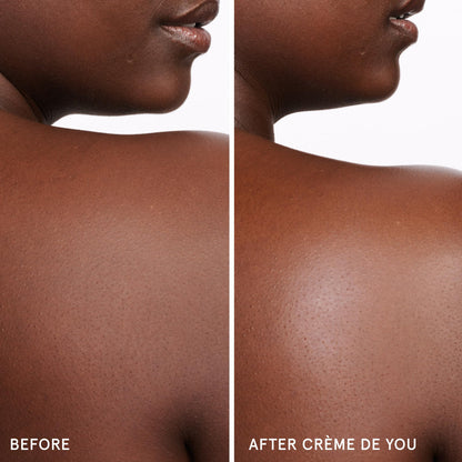 Glossier Crème de You Dry-Touch Body Butter - Signature You Fragrance Scented Body Cream for Dry Skin & 24 Hour Hydration - Shea Butter & Jojoba Oil - Warm & Spicy - Dermatologist-Tested, Vegan, 215ml - Maple Wellness Supplements