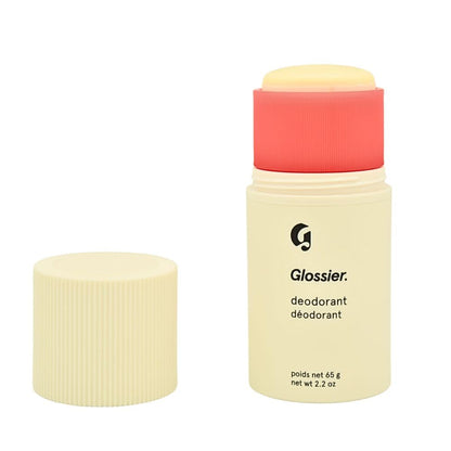 Glossier Deodorant Refillable Holiday Gift Set: Aluminum-Free Stick 2.2 oz + YOU Refill – Coconut Oil Base, Warm & Spicy - Maple Wellness Supplements