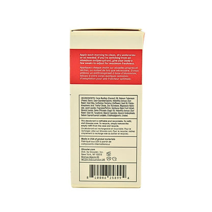 Glossier Deodorant Refillable Holiday Gift Set: Aluminum-Free Stick 2.2 oz + YOU Refill – Coconut Oil Base, Warm & Spicy - Maple Wellness Supplements