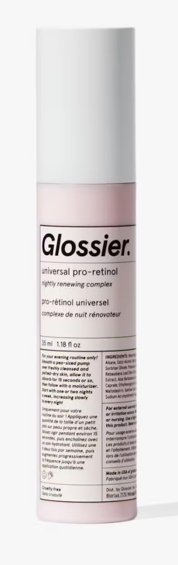 Glossier - Universal Pro-Retinol Nightly Renewing Serum 1.18 fl oz - Maple Wellness Supplements