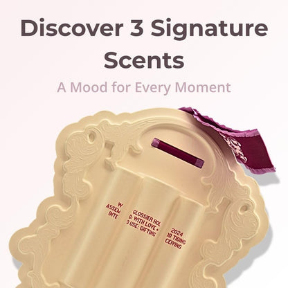 Glossier You Discovery Travel Perfume Spray Gift Set - Limited Edition Trio: Warm Clean, Serene Woody, Dreamy Gourmand Scents - You, Doux, Rêve. - Maple Wellness Supplements
