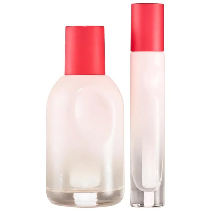 Glossier You Limited Edition Eau de Parfum Holiday Gift Set - Full Size Spray (1.7oz / 50ml) and Travel Size Rollerball (0.27oz / 8ml) - Maple Wellness Supplements