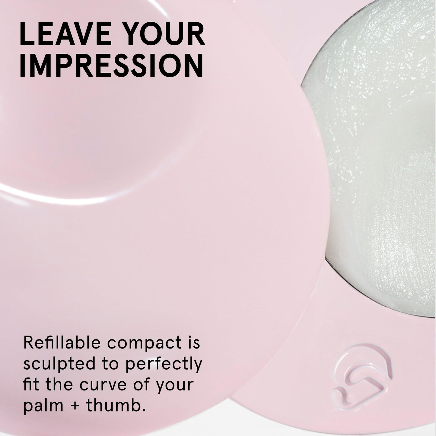 Glossier You Solid Perfume - Unisex Fragrance for Women & Men in Refillable Compact, Alcohol-Free Balm Melts Into Skin - Buildable Warm & Spicy Scent Pink Pepper, Iris, Ambrox - Travel-Friendly, 3g - Maple Wellness Supplements