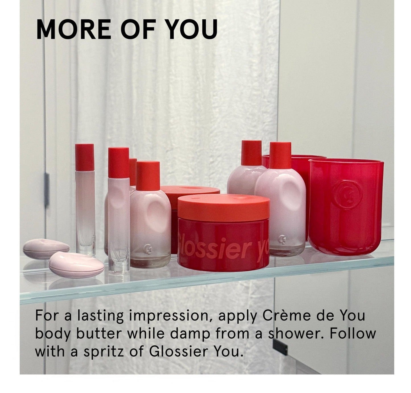 Glossier You Solid Perfume - Unisex Fragrance for Women & Men in Refillable Compact, Alcohol-Free Balm Melts Into Skin - Buildable Warm & Spicy Scent Pink Pepper, Iris, Ambrox - Travel-Friendly, 3g - Maple Wellness Supplements