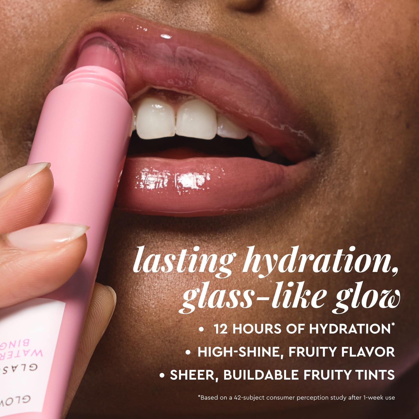 Glow Recipe Glass Balm Lip Treatment - 12Hr Hydrating Lip Balm & Moisturizer with Hyaluronic Acid to Smooth - Maple Wellness Supplements