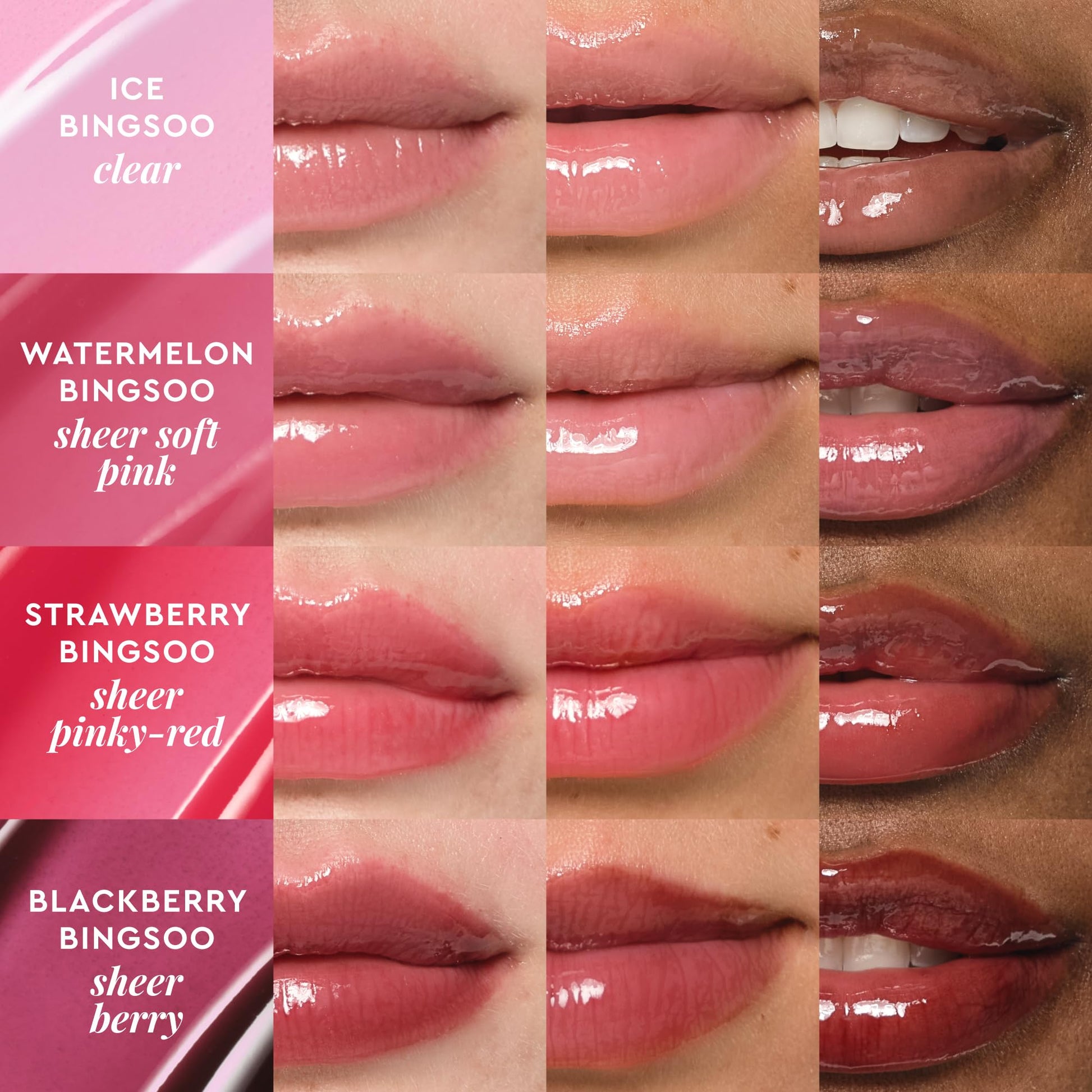 Glow Recipe Glass Balm Lip Treatment - 12Hr Hydrating Lip Balm & Moisturizer with Hyaluronic Acid to Smooth, Plump & Protect from Dryness - Sheer Soft Pink Tint, Watermelon Bingsoo (15 ml) - Maple Wellness Supplements