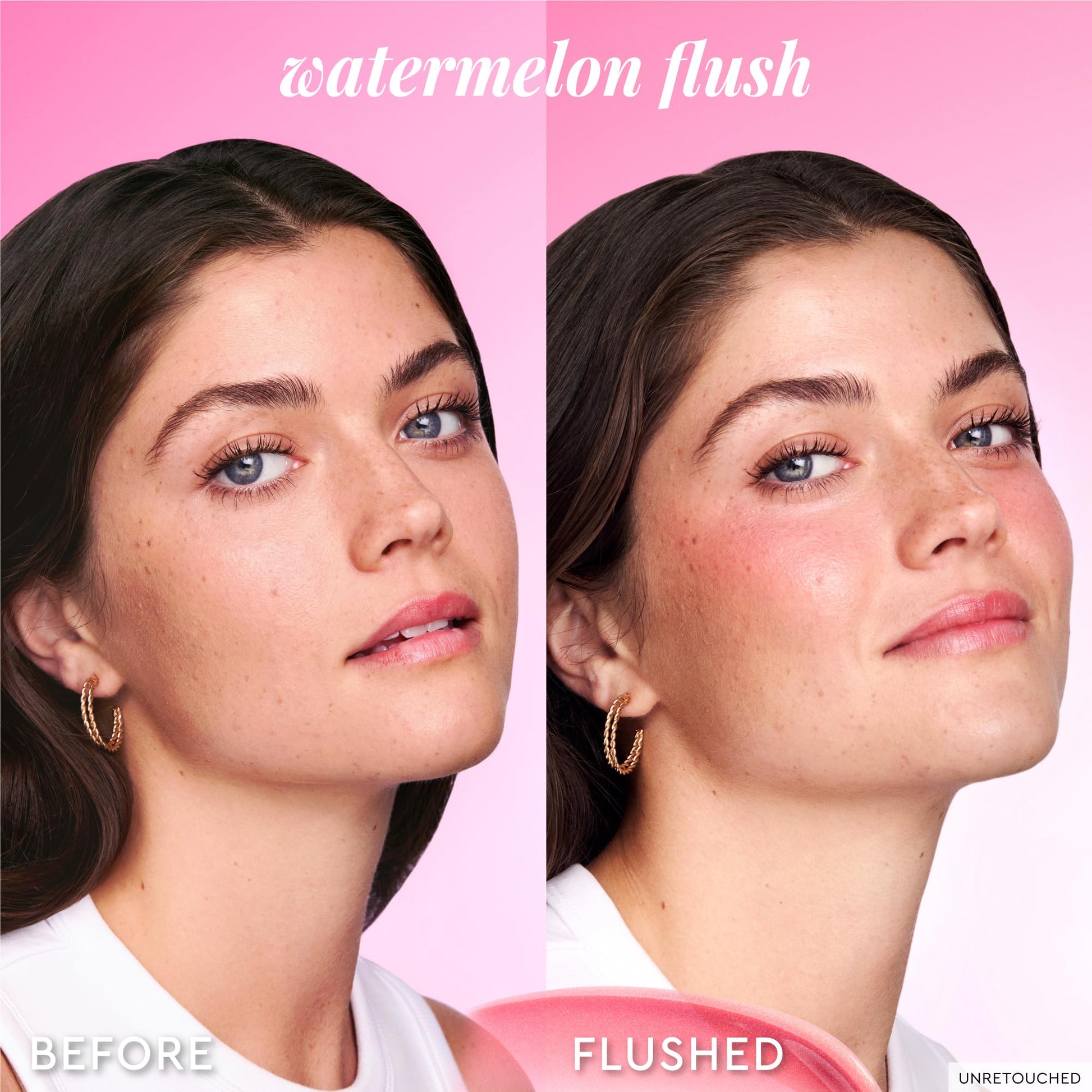 Glow Recipe Niacinamide Dewy Flush Tinted Liquid Blush Serum - Glowy Blush for Cheeks to Smooth, Hydrate & Brighten - Liquid Korean Makeup with Buildable Soft Pink Tint - Watermelon Flush (0.4 oz) - Maple Wellness Supplements