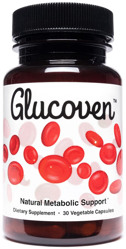 Glucoven - Natural Metabolic Support Supplement - Non-GMO, Vegan, Gluten-Free - Maple Wellness Supplements