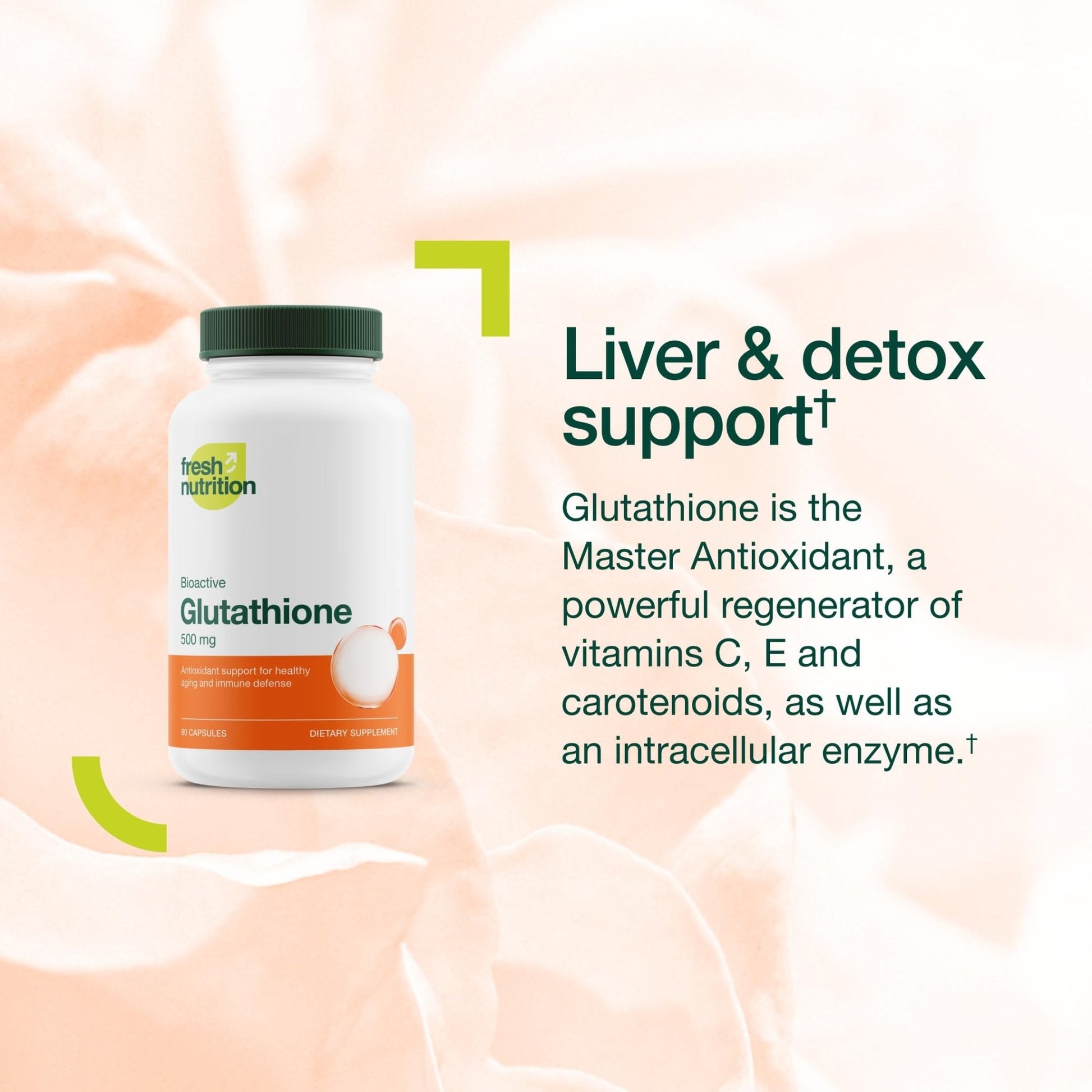Glutathione Supplement Capsule - Strongest DNA Verified Glutathione Reduced - Vegan Friendly, Non GMO, Gluten & Soy Free - Maple Wellness Supplements