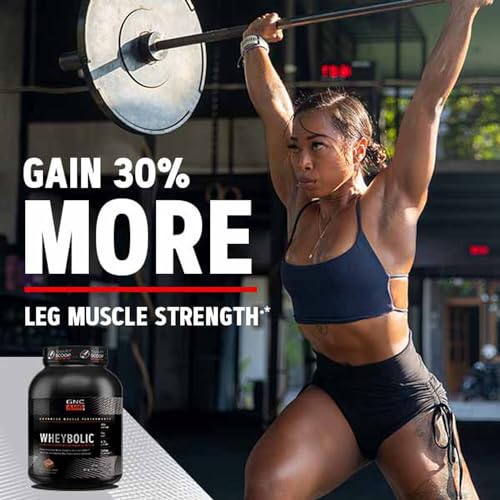 GNC AMP Wheybolic | Targeted Muscle Building and Workout Support Formula | Pure Whey - Maple Wellness Supplements