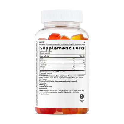 GNC Fiber 6g Gummy | Supports Healthy Digestion & Regularity | Mixed Fruit | 90 Count - Maple Wellness Supplements