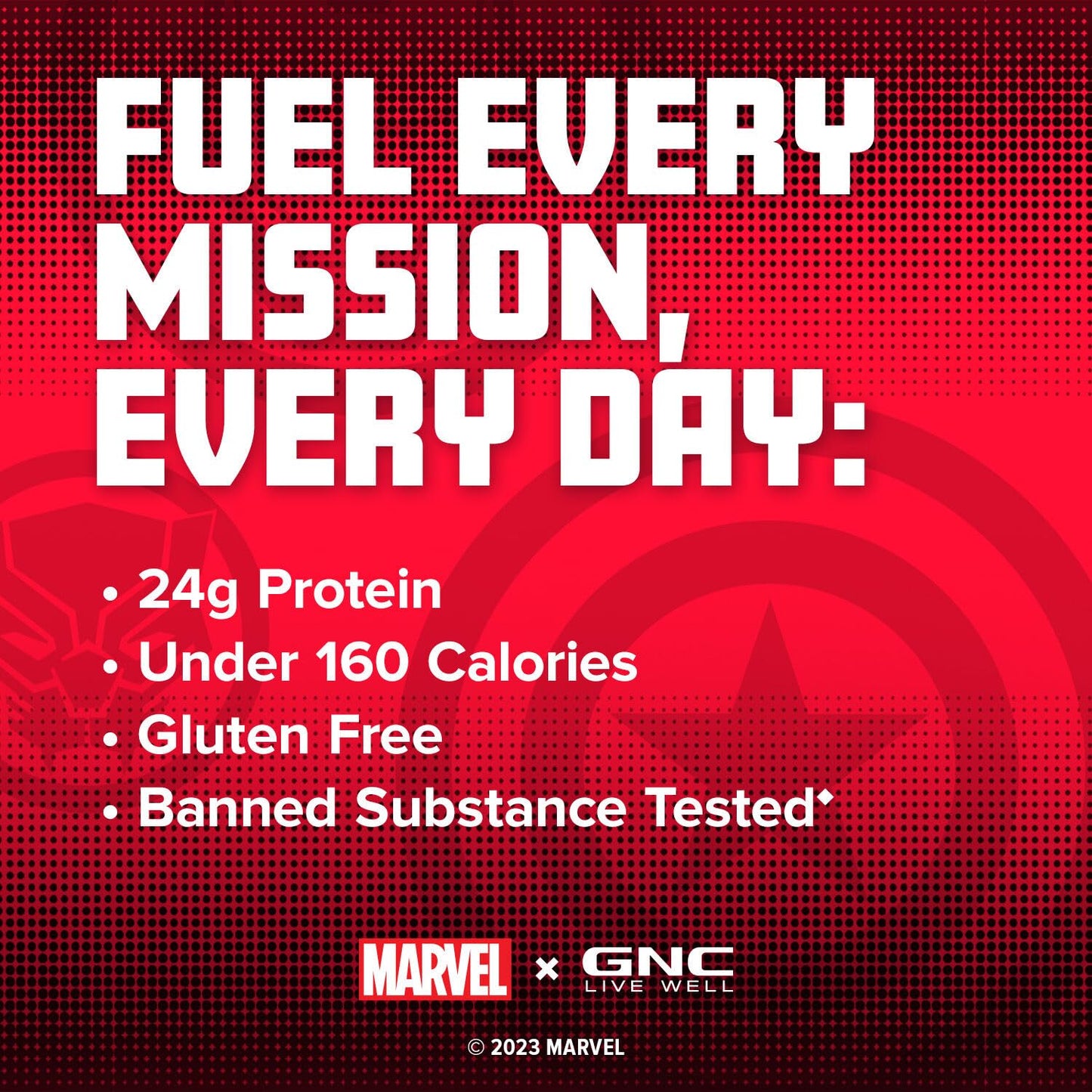 GNC Pro Performance 100% Whey - Marvel: High-Flying S'Mores - 25 Servings - Maple Wellness Supplements