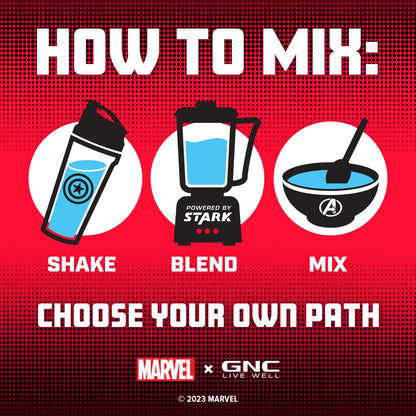 GNC Pro Performance 100% Whey - Marvel: High-Flying S'Mores - 25 Servings - Maple Wellness Supplements