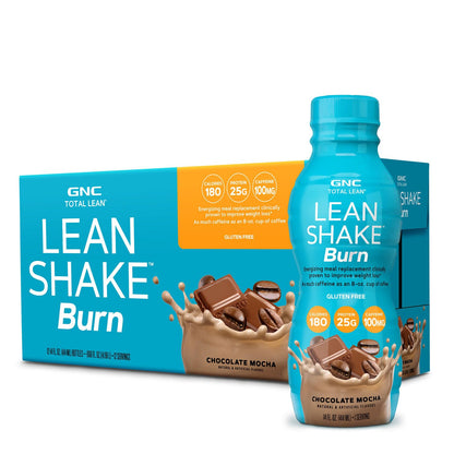 GNC Total Lean Lean Shake Burn - Chocolate Mocha - Maple Wellness Supplements
