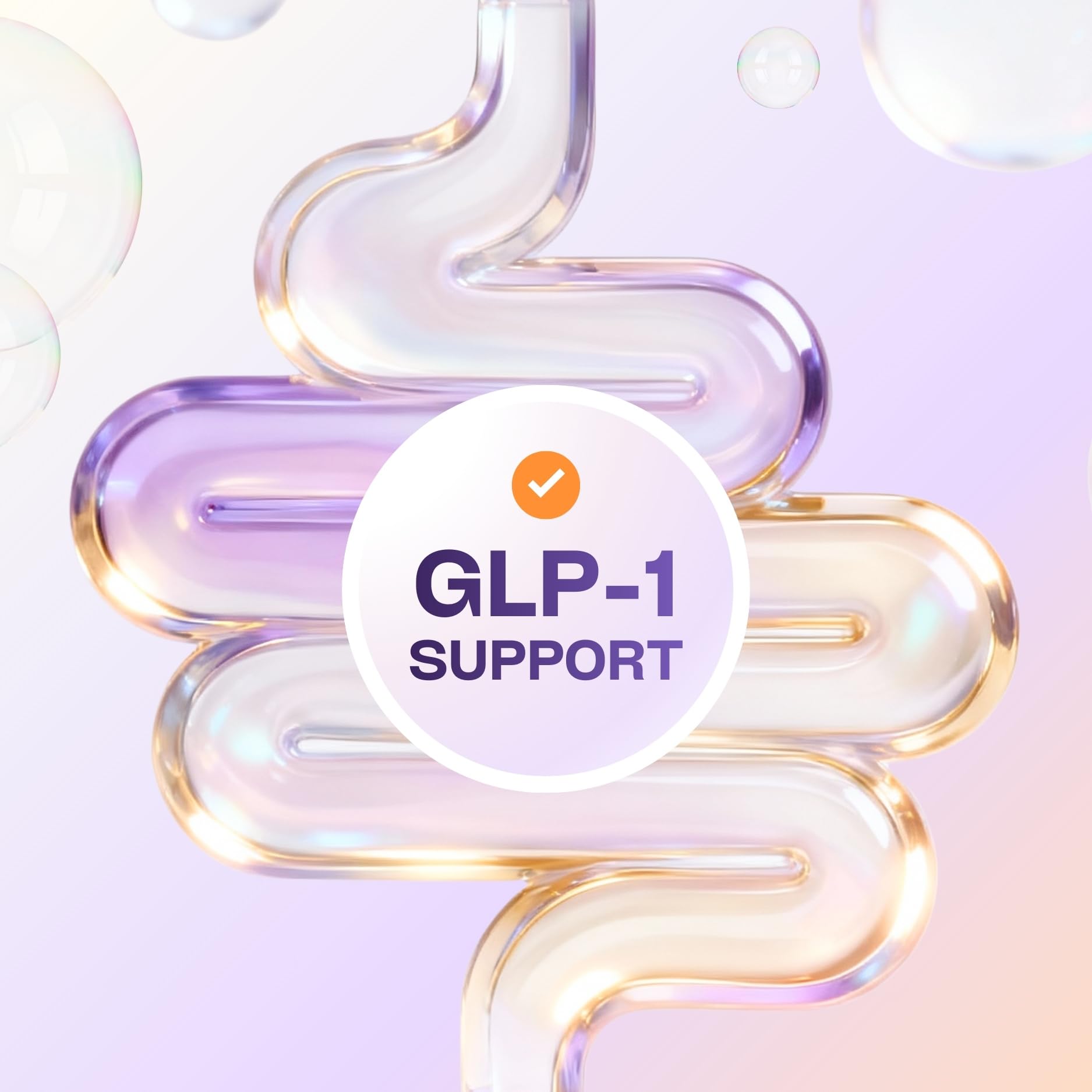 GOBIOTIX Fiber Supplement Powder with Prebiotics for Digestive Health and GLP-1 Support, Soluble Fiber for Gut Health & Debloat, Keto - Maple Wellness Supplements