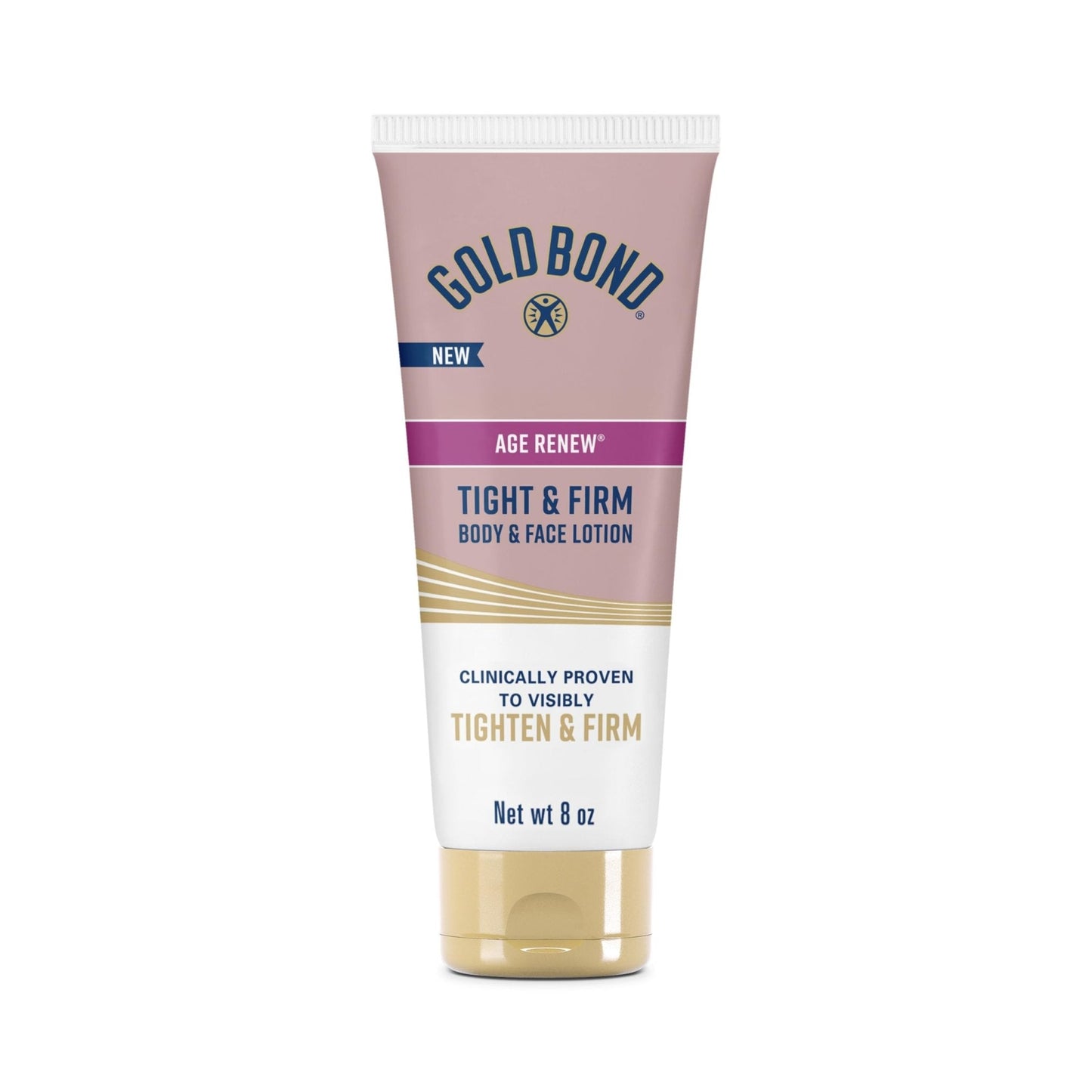 Gold Bond Age Renew Tight & Firm Body & Face Lotion with Proteins & Lipids, Skin Firming Lotion for Aging, Dry Skin, 8 oz. - Maple Wellness Supplements