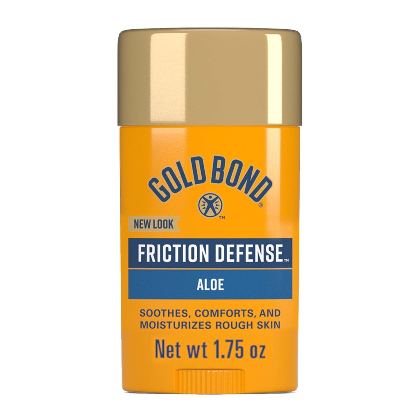 Gold Bond Friction Defense Stick, Anti Chafing Stick with Aloe to Soothe, Comfort & Moisturize Chafed Skin, 1.75 oz. - Maple Wellness Supplements