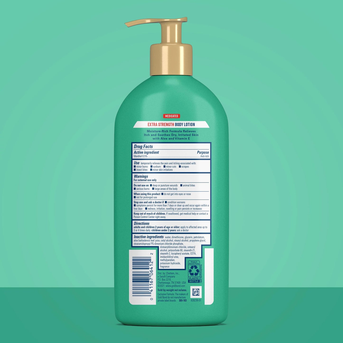 Gold Bond Medicated Extra Strength Body Lotion, Moisturizes, Relieves & Soothes, 14 oz Lotion - Maple Wellness Supplements