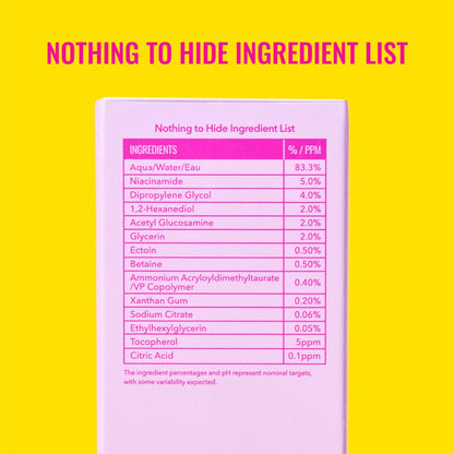 Good Molecules 5% Niacinamide Serum with Ectoin - Ultra Hydrating Serum to Target Enlarged Pores and Blemishes - Maple Wellness Supplements