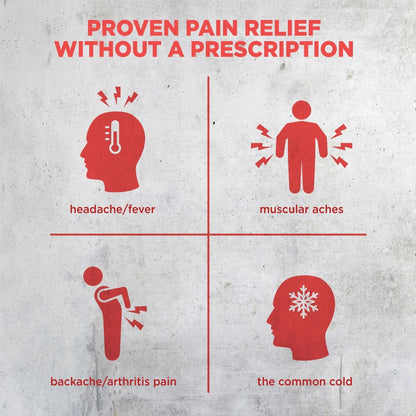 Good Sense Rapid Release Pain Relief, Acetaminophen Caplets 500 mg, Extra Strength Pain Reliever and Fever Reducer - Maple Wellness Supplements