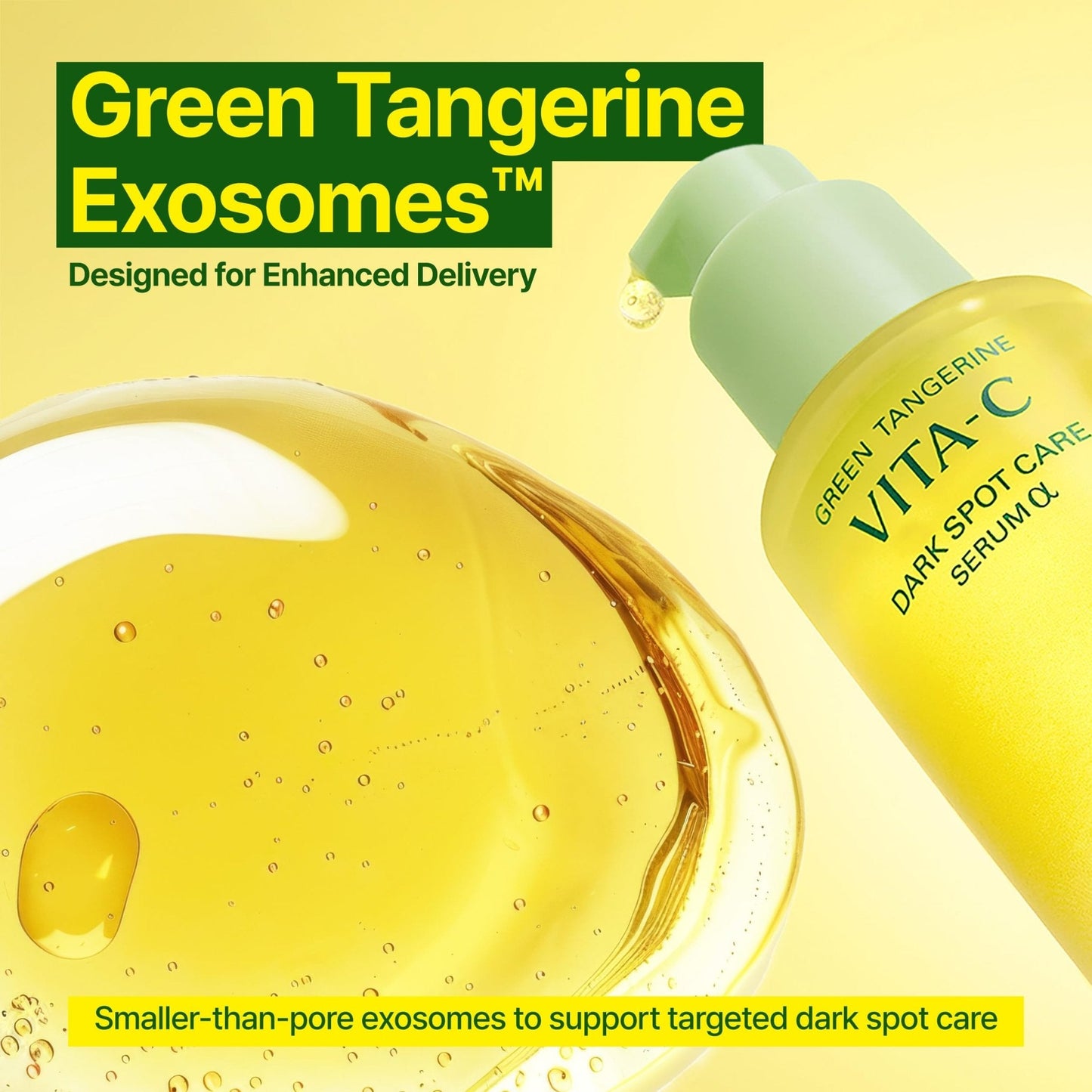 GOODAL Green Tangerine Vitamin C Serum [Advanced Ver.] – Facial Serum with 5% Niacinamide & Exosome Technology - Maple Wellness Supplements