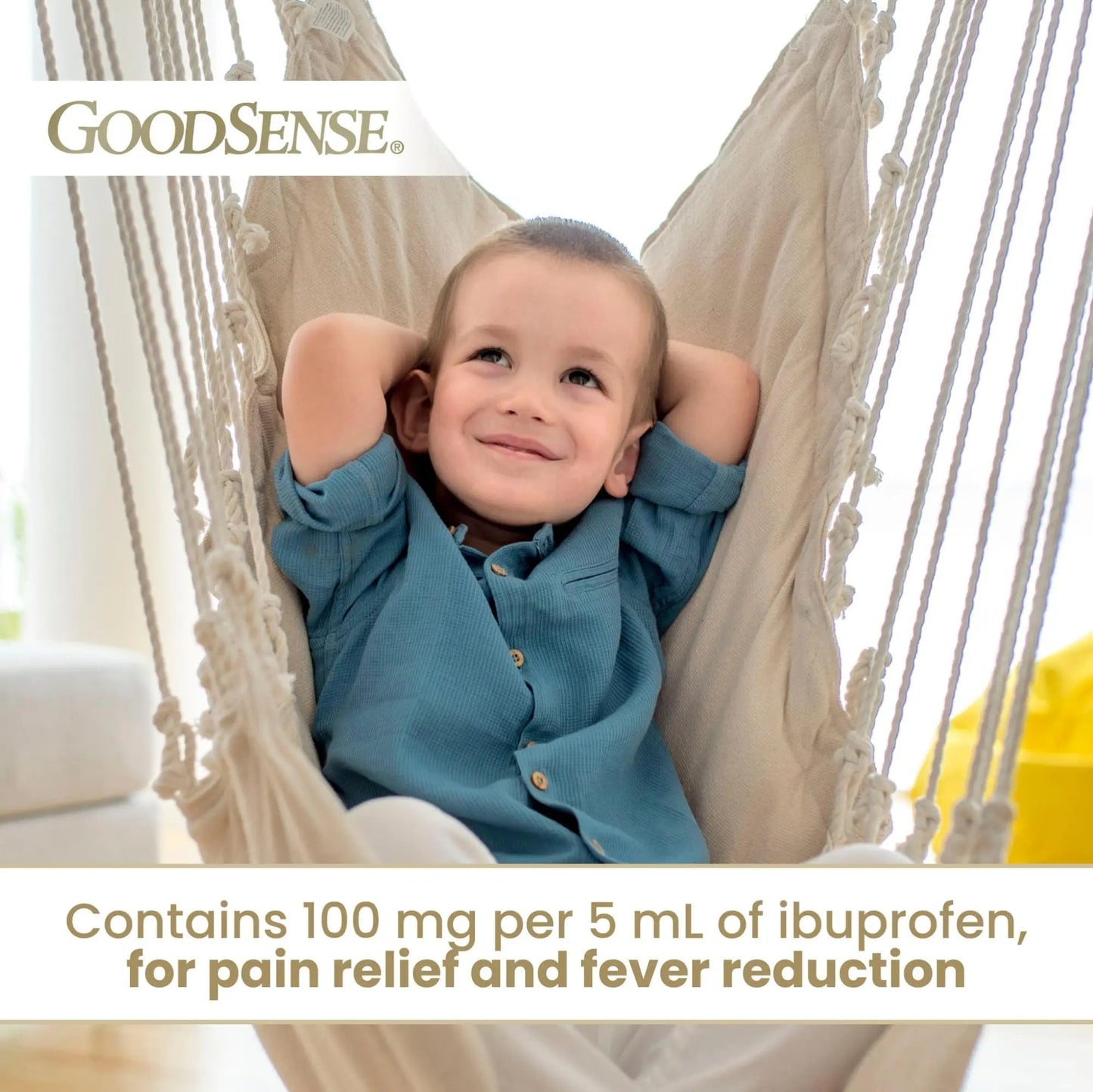 GoodSense Children's Ibuprofen Chewable Tablets, 100 mg, 24 Count, Pain Reliever and Fever Reducer (NSAID), Temporarily Reduces Fever and Relieves Minor Aches and Pain - Maple Wellness Supplements